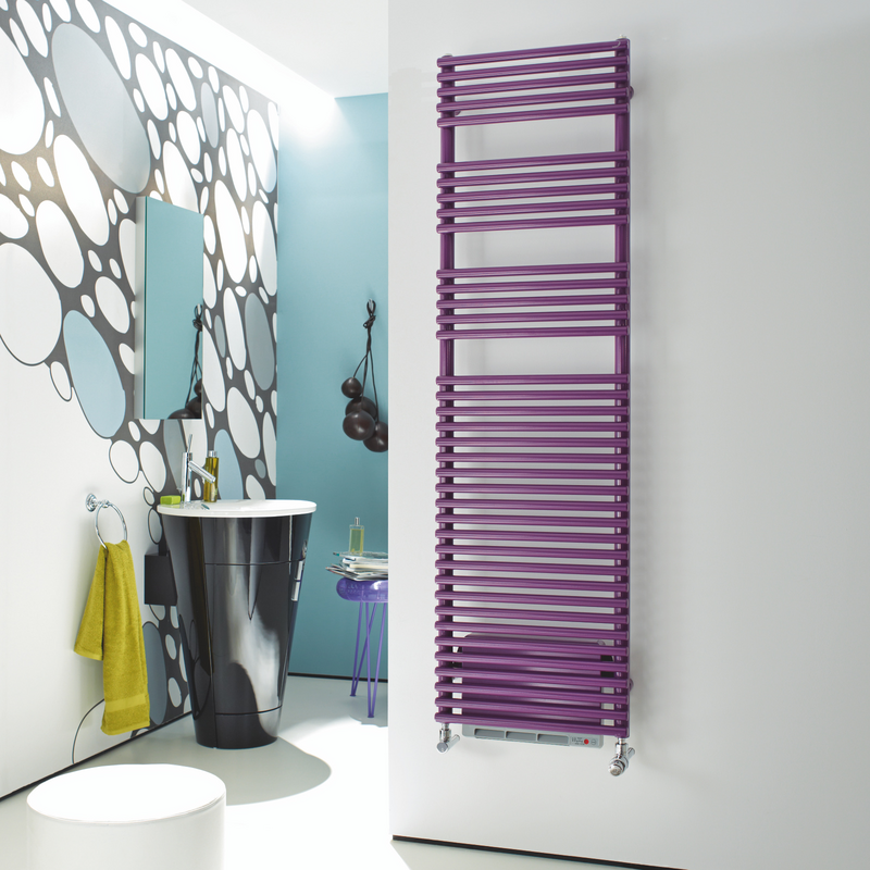 Rendering Zehnder Forma Spa Air Decorative radiator Front view