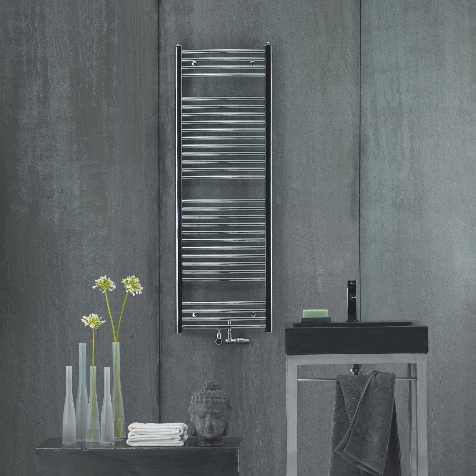 Rendering Virando Decorative radiator Front view