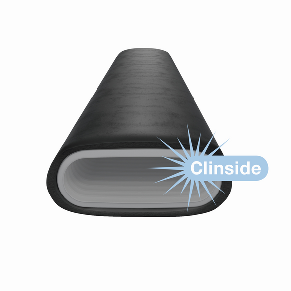 Cut-Out Zehnder ComfoTube Therm FL51 Comfortable indoor ventilation Angled view