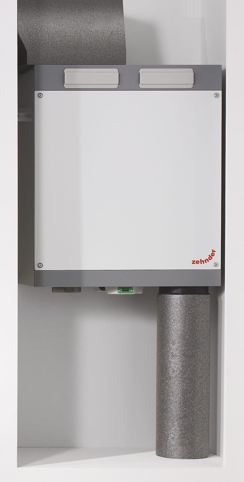Focus Zehnder ComfoAir 180 Comfortable indoor ventilation Front view