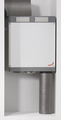 Focus Zehnder ComfoAir 180 Comfortable indoor ventilation Front view