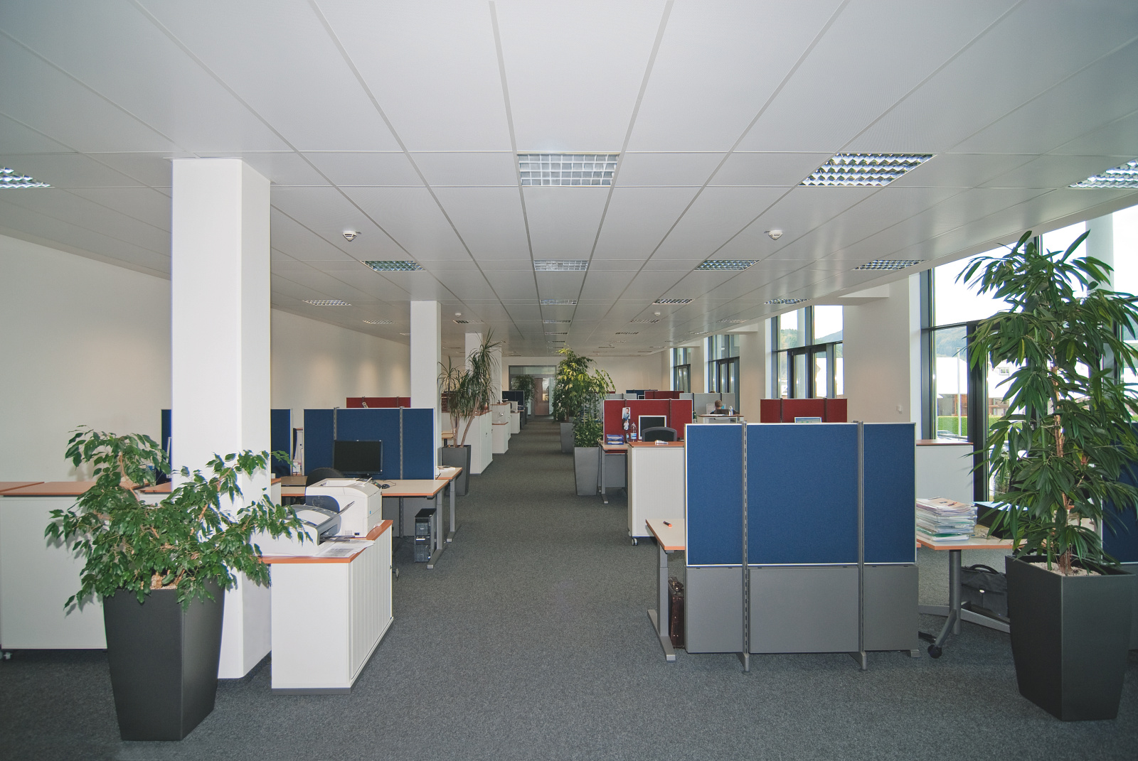 Hydro Systems, Biberach, Germany, open-plan office, administration building