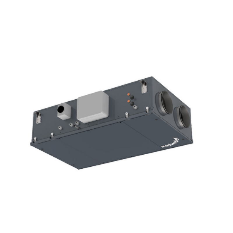 Cut-Out Zehnder ComfoAir Maxi Flat Comfortable indoor ventilation Front view