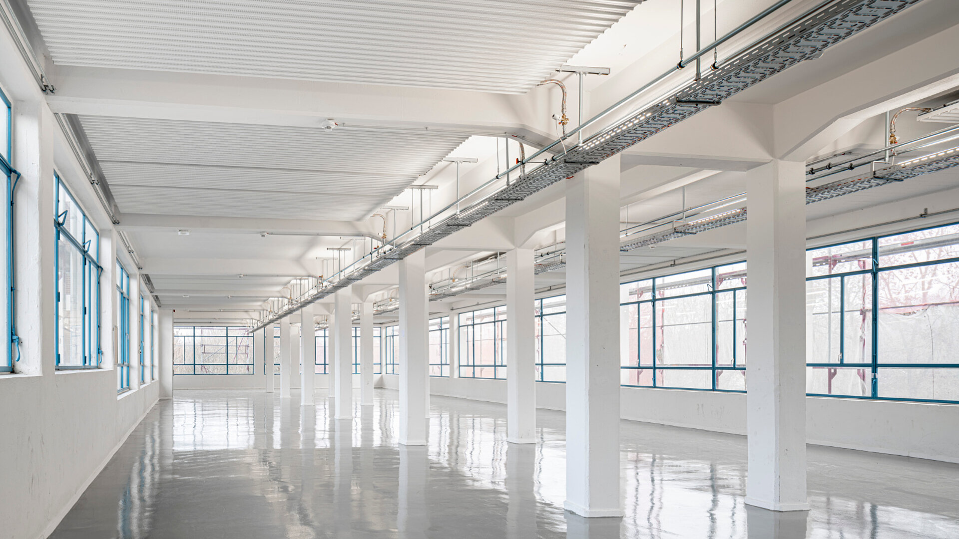 Zehnder ZFP, RHC, CP, Ceiling Panel, Zehnder, Reference, office, IBA, open factory, apolda