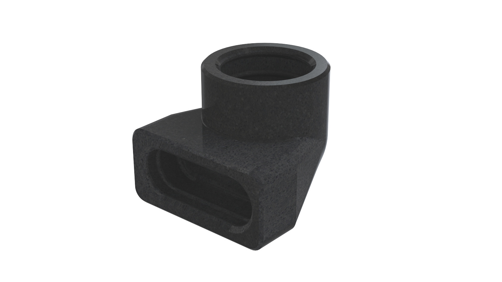 Cut-Out Zehnder ComfoTube Therm 90 Comfortable indoor ventilation Angled view